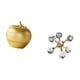 thumbnail image 5 of Figura de burbuja de resina, adorno moderno de esfera de fruta, escultura decorativa para mesa, estantería, comedor, dormitorio, oficina, escritorio,, 5 of 8