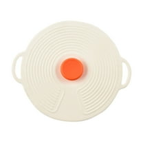 Silicone Bowl Cover, Reusable Sealed Food Lid for Microwave, Airtight Fresh Keeping Pot Lid, Easy to Clean, Durable Silicone Spatter Proof Cover for Leftovers