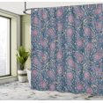 thumbnail image 4 of Ambesonne Paisley Shower Curtain, Modern Teardrop Shaped Art, 69"Wx70"L, Blue Grey, 4 of 4