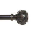 thumbnail image 1 of HOMETRENDS FILIGREE KNOB 1" DRAPERY ROD SET  60-144" BRONZE, 1 of 2