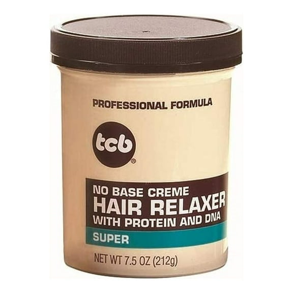 TCB No Base Hair Relaxer Creme, Super 7.5 Oz