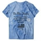 thumbnail image 1 of Blusa Informal Elegante Para Mujer, Camisetas Divertidas Y Lindas de Manga Corta Con Estampado de Bandera Del Día de La Independencia, Camiseta Teñida Anudada Odeerbi  ODB165510, 1 of 7