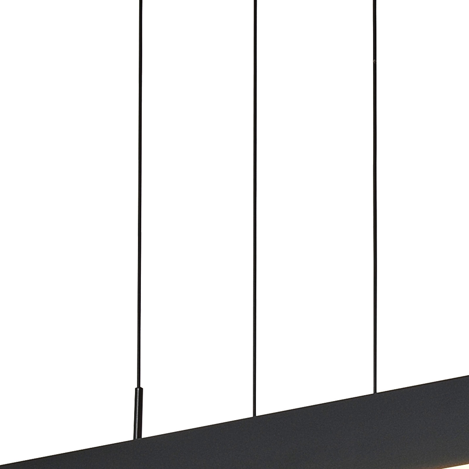 Miumaelv Modern LED Chandelier, Dimmable LED Pendant Ceiling Light with Remote Control Hanging Light Fixture Pendant Lighting for Kitchen Island, Adjustable Ceiling Light Chandelier for Dining Room