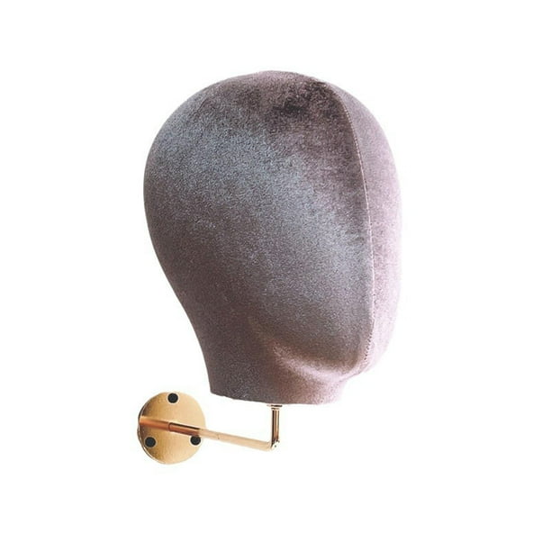 Modelo de cabeza de maniquí Manikin Media Mundial Mundial Accesorios para el cabello Gafas Superio de visualización de peluca suave para accesorios de