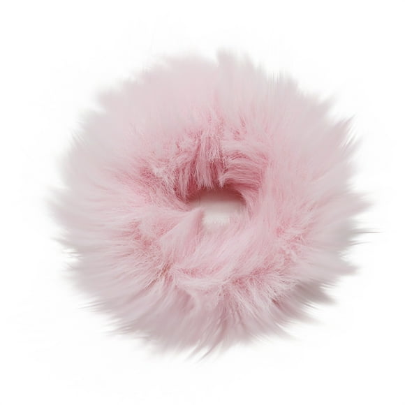 Women Fashion Hairy Curly Hair, Lovely Hair Band, Leather Band Girl, Color Hairy Candy Hair Circle, Elastic Hair Band, Bun, Horsetail Clip Girl, Women's Hair Accessories