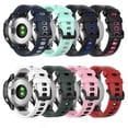 thumbnail image 4 of For Garmin Fenix 5 Plus 22mm Silicone Sports Two-color Watch Band, 4 of 4