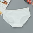 thumbnail image 3 of Hipster Underwear 4 Pack Stretch Cotton Girl Panties Panties for Girls Underwear Girls 8-12, 3 of 4