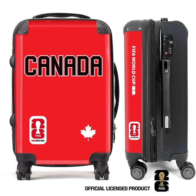 Canada2 FIFA World Cup 2026™ Carry On 20” Spinner Suitcase with TSA Lock