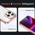 thumbnail image 4 of JETech Case for iPhone 14 Pro 6.1-Inch, Shockproof Phone Bumper Cover, Anti-Scratch Clear Back (Rose Gold), 4 of 6