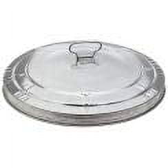 Witt Industries WCD20L Galvanized Steel Light Duty Waste Lid, Round, 18 Inch