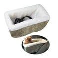 thumbnail image 3 of Portador De Coche Para Perros Cajón De Asiento Elevador De Cachorro Antideslizante Suave Para Reposabrazos De Coche Rejilla De Casa Sunnimix Funda para asiento de coche Carriers, 3 of 8