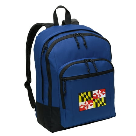 Maryland Backpack BEST MEDIUM Maryland Flag Backpack School