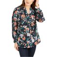 thumbnail image 1 of Tommy Hilfiger Blouse Paysanne Florale pour Femmes, Multicolore, Petit, 1 of 1