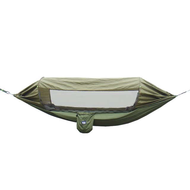 Hamaca Para Acampar Con Mosquitera - Cama Colgante De Hamaca Para Viajes Al Aire Libre Para Acampar Senderismo Mochilero Verde Sunnimix Hamaca con mosquitera