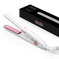 thumbnail image 1 of Terviiix 1/2'' Mini Flat Iron, Adjustable Temperature, Small Ceramic Straightener for Short Hair/Bangs, Dual Voltage for Travel, 1 of 8