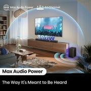 Hisense R632 3.1 Channel 380W Soundbar with Wireless Subwoofer with Dolby Atmos, DTS:X, Easy Connect