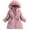 Z1-Pink-clearance items for kid, variant on MKOSPLRT Girls Winter Jacket Heavyweight Fleece Outerwear Jackets Hooded Long Puffer Coat Windproof Parka with Pocket 4-12Y