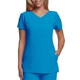 thumbnail image 1 of Grey's Anatomy 'Grey's Anatomy Signature' 2 Pocket V-Neck Scrub Top, 1 of 1