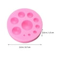 thumbnail image 4 of Hemoton Silicone Cake Mold Round Dots Mold Cake Decorating Tool Cupcake Dessert Chocolate Fondant Mold, 4 of 5