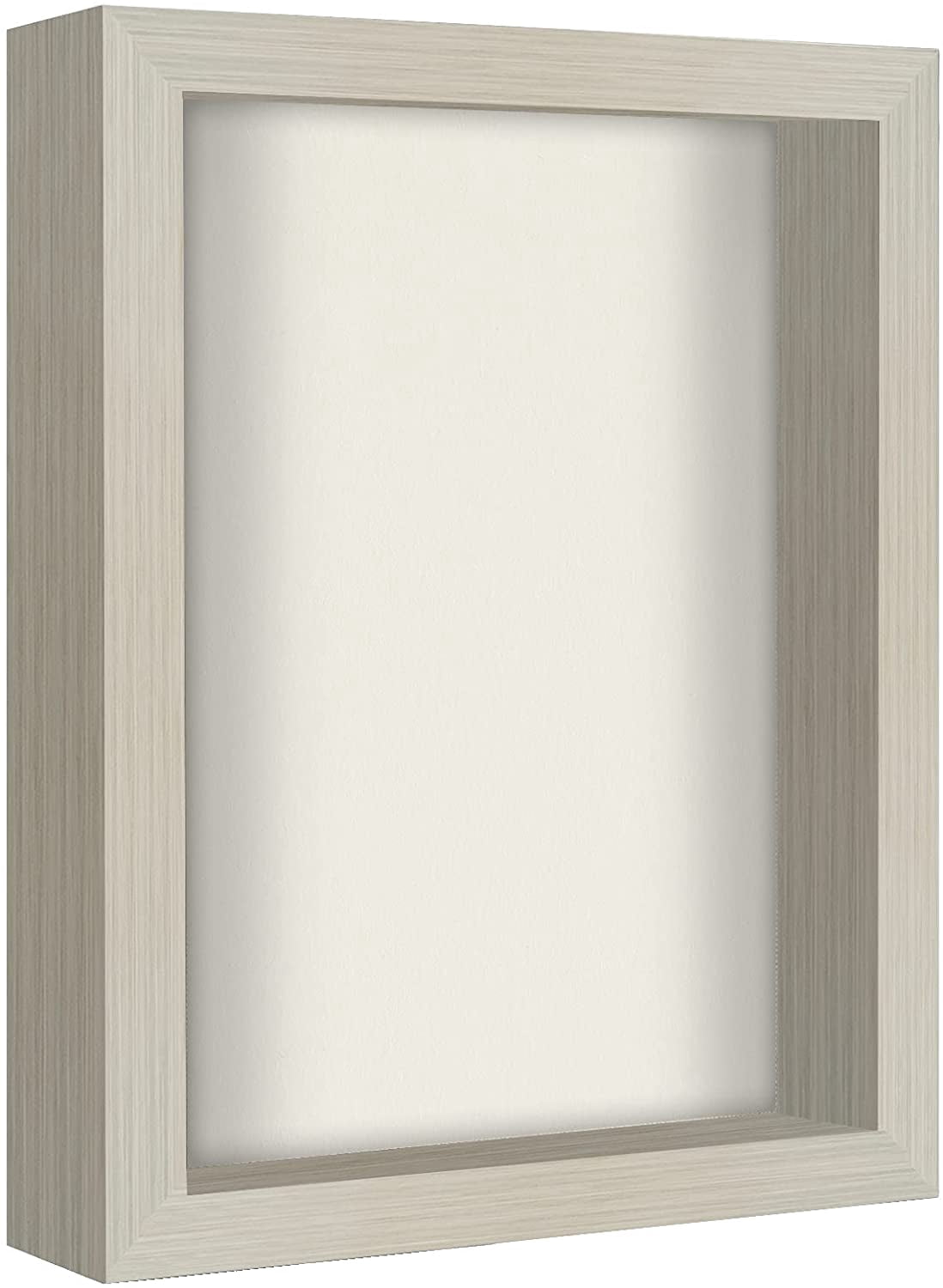 Americanflat 8x10 Shadow Box Frame, Lightwood