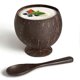 thumbnail image 3 of New Natural Coconut Cup Coconut Shell Fruit Beer Coffee Cold Drink Cup Coconut Bowl-4Pcs, 3 of 5