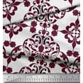 thumbnail image 3 of Soimoi Rayon Fabric Moroccan Damask Print Fabric by Yard 42 Inch Wide, 3 of 3