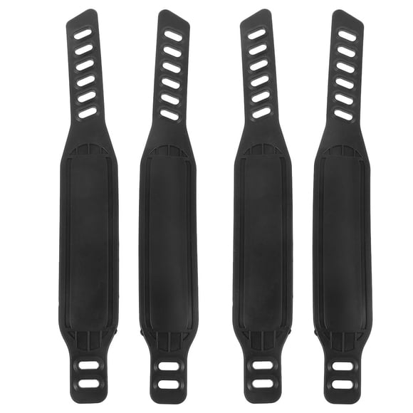 2 Pairs of Portable Pedal Straps for Exercise Bikes Replacement Fixing Straps Bike Accessories