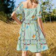 thumbnail image 5 of Board Game Board- monopoly Dress dress dresses Woman clothes Women's long dress, 5 of 7