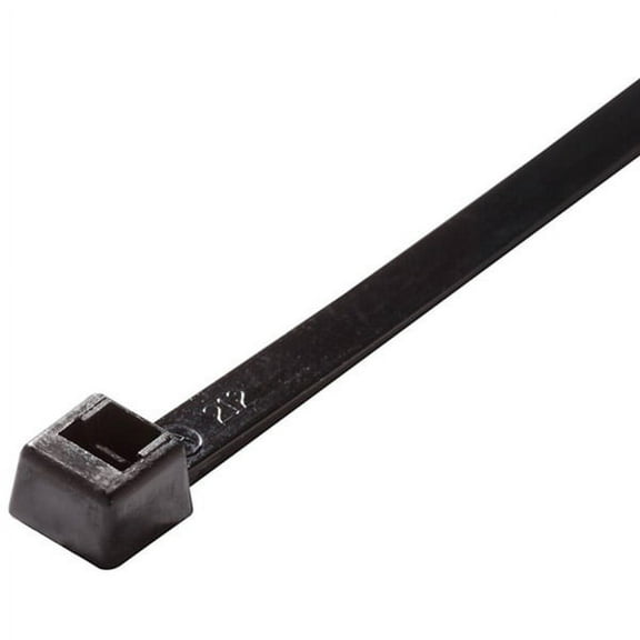 ACT Standard Cable Ties, 11", UV Black, 500/Pkg (AL-11-50-0-D)