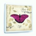 thumbnail image 1 of Red Farmhouse Butterfly - Farmhouse Framed Canvas, 1 of 3