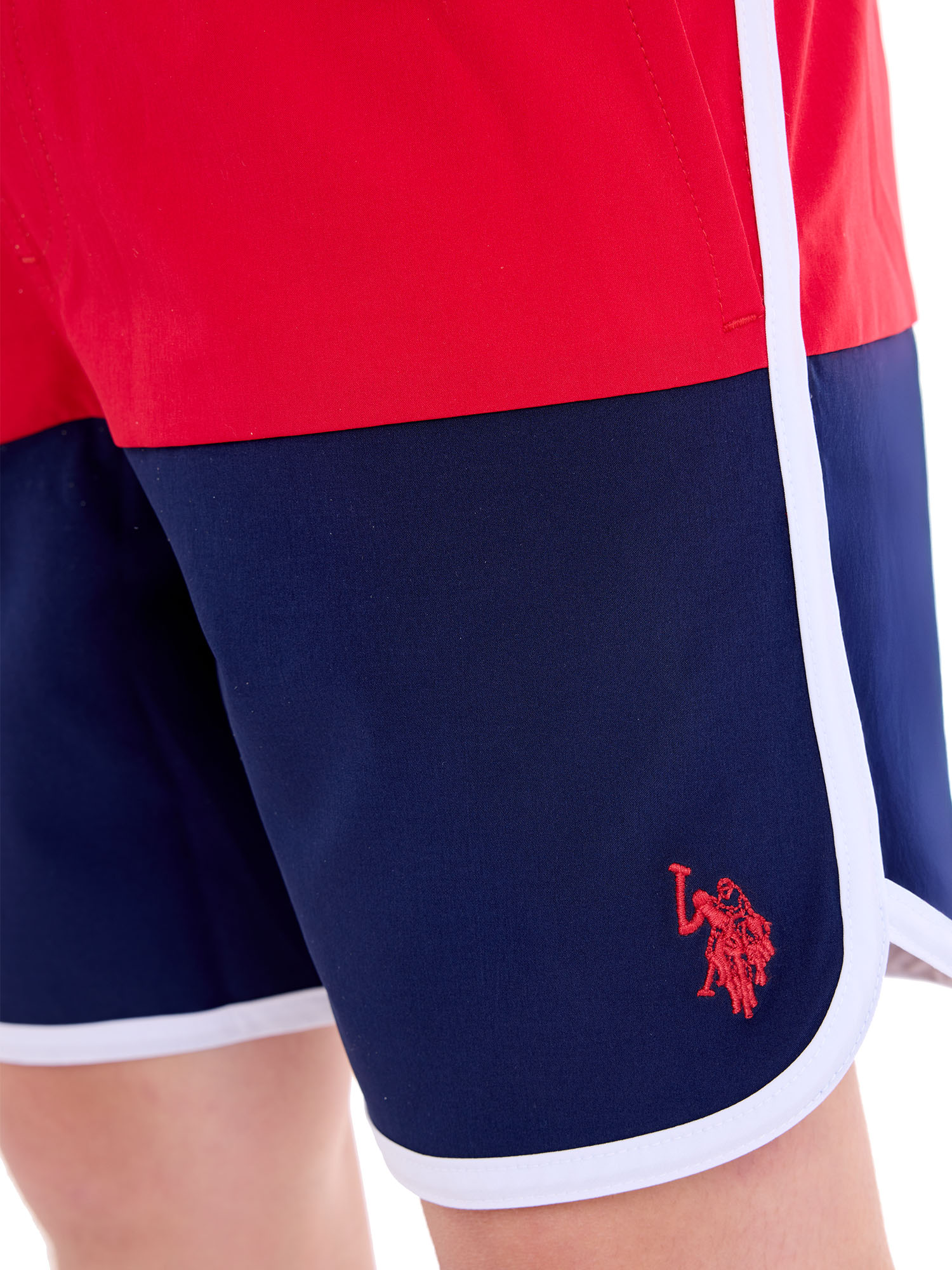 U.S. Polo Assn. Boys Colorblock Swim Short, Sizes 4-18