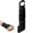 black, variant on Adjustable Wrist Brace Support with Thumb Loop - Breathable Elastic Wrist Wraps for Sports Fitness, Gymnastics, Relieve Fatigue - Left or Right Hand, Men & Women