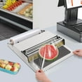 thumbnail image 4 of 270W Width Film Wrapper Hand Cling Film Wrapping Machine for Food Packaging Shop, 4 of 13