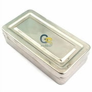 G.S INSTRUMENTS STERILIZATION BOX 6"X12" STERILIZING