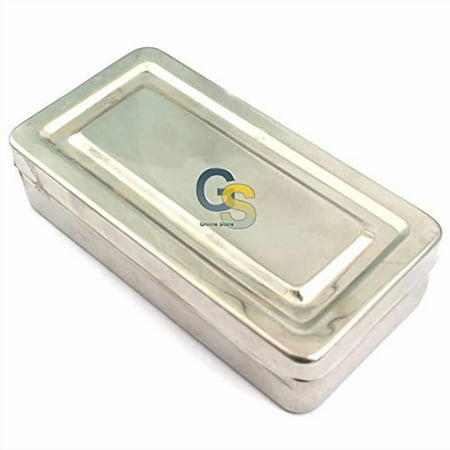 G.S INSTRUMENTS STERILIZATION BOX 6"X12" STERILIZING
