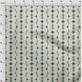 thumbnail image 3 of oneOone Georgette Viscose Fabric Diamond Geometric Fabric Prints By Yard 42 Inch Wide, 3 of 4