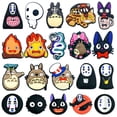 thumbnail image 1 of Nuevo 20 unids/set de dijes de zapatos de Spirited away para Croc DIY, accesorios de decoración de zapatos, decoraciones, sandalias, regalos para niñas y niños, 1 of 5