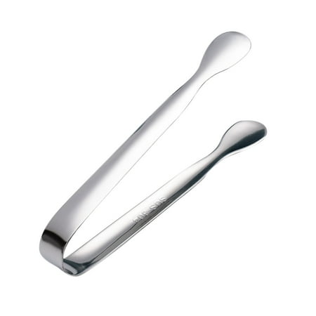 

Flash Sale Fieroe Ice Cube Mold Stainless Steel Bartender Ice-Cube Cheese Dessert Sugar Tongs-Natural Color Clearance Stainless Steel Cocktail Ice Cube Cheese Dessert Sugar Cube Clip - Natural Color