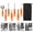 12 Pcs, variant on Tumao Halloween Pumpkin Carving Kit - 12 Pcs Stainless Steel Pumpkin Carving Knife Sets with Stencils & Storage Bucket for Halloween