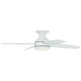 thumbnail image 6 of 52" Casa Vieja Elite Modern Hugger Indoor Ceiling Fan with Dimmable LED Light Remote Control White Opal Glass for Living Room Kitchen House Bedroom, 6 of 7