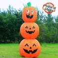 thumbnail image 3 of Decoraciones Inflables DeeKom de Halloween Calabazas de 4 Pies con Luces LED, 3 of 7