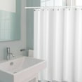 thumbnail image 2 of Shower Liner, Standard Shower Curtain Liner Fabric 72 x 72 inch Full Size, Hotel Quality, Washable,Water Proof, Bathroom Curtains with Grommets, 2 of 7