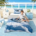 thumbnail image 3 of Manfei Baby Seal Twin Comforter Sets for Kids Boys and Girls, Arctic Animal Print Bedding Set, Gray Reversible 2pcs, 1 Comforter and 1 Pillowcase, 3 of 6
