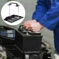thumbnail image 6 of OEMASSIVE 27cm Universal Metal  Storage Battery Holder Adjustable Tray + Hold Down Clamp Bracket Kit, 6 of 8