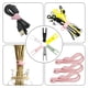 thumbnail image 5 of Paquete de 24 Bridas para Cables Reutilizables, Correas Ajustables Silicona para Cables de 4,2 Pulgadas, Organizador de Cables, Envoltura de Cable y Bucle Gancho (Paquete de 24), 5 of 5