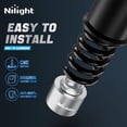 thumbnail image 3 of Nilight 2inch Rear Leveling Kit for 2009-2023 Ram 1500 2000-2020 Tahoe Suburban Yukon 1500 2002-2013 Avalanche 1500 2WD 4WD Rear Raise Suspension Strut Spacers, 3 of 6