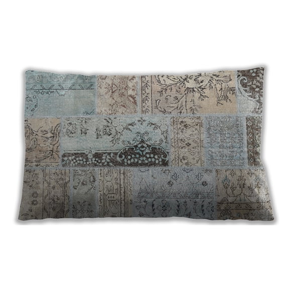Ahgly Company Indoor Rectangular Contemporary Lumbar Throw Pillow, 13 inch by 19 inch