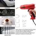 thumbnail image 3 of FungLam  200W Hot Stapler Plastic Welder Repair Kit with 1200 Stainless Steel Nail 3 in 1 Welding Gun for Car Bumpers Kayak Plastic Item, 3 of 12