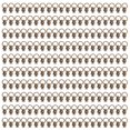 thumbnail image 2 of Button Studs Rivets, Brass Rivets Purse Ball Studs Pure Copper 200 Sets 9mm  For Bags Shoes Bronze, 2 of 8