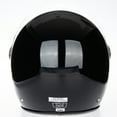 thumbnail image 6 of Open Face Motorcycle Helmet with Removable Visor ECE 22.06 Approved Half Casco Fit Men Women ATV Moped Scooter, 6 of 8